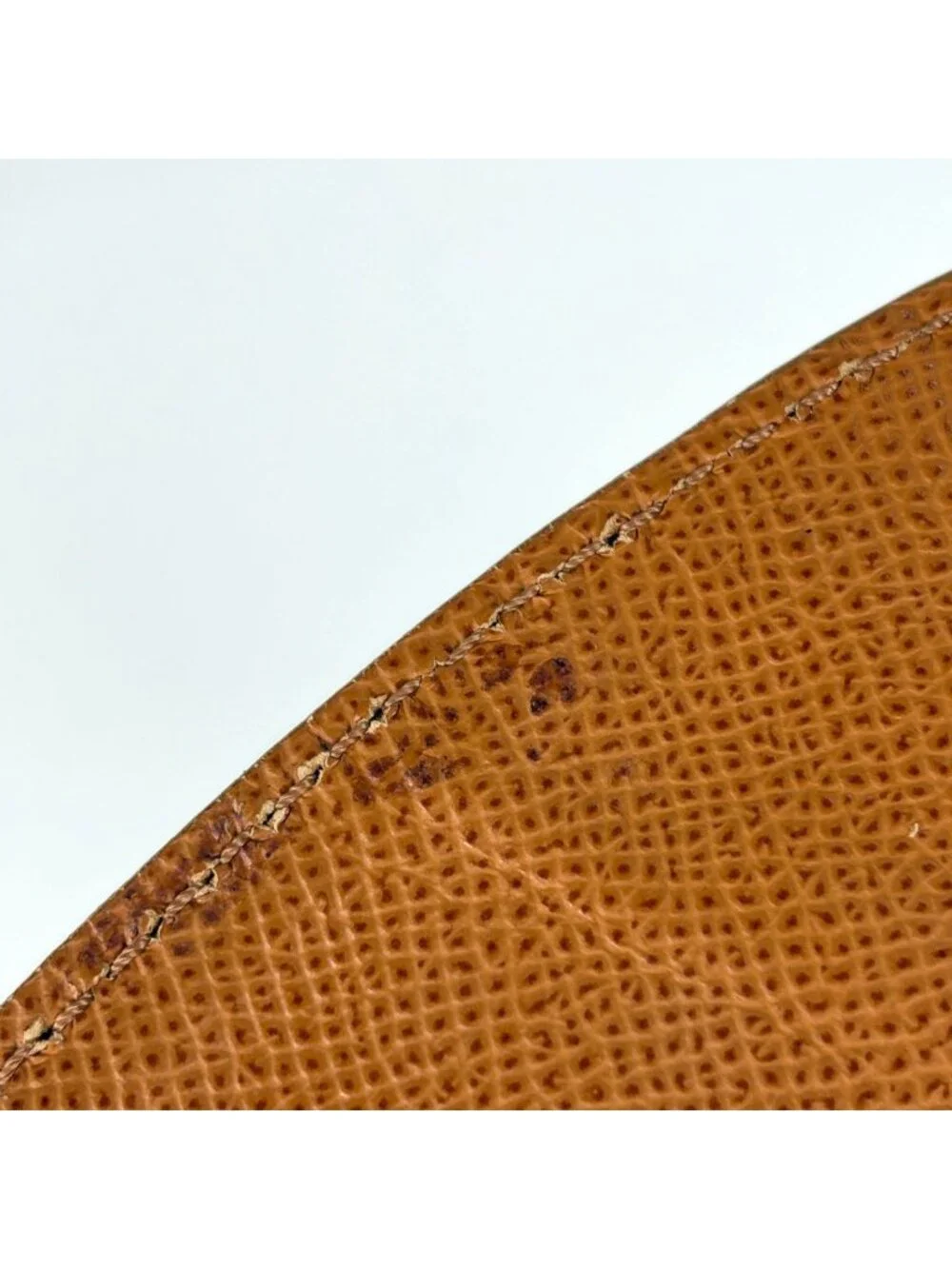 Chanel CC Logo Backpack Leather Brown